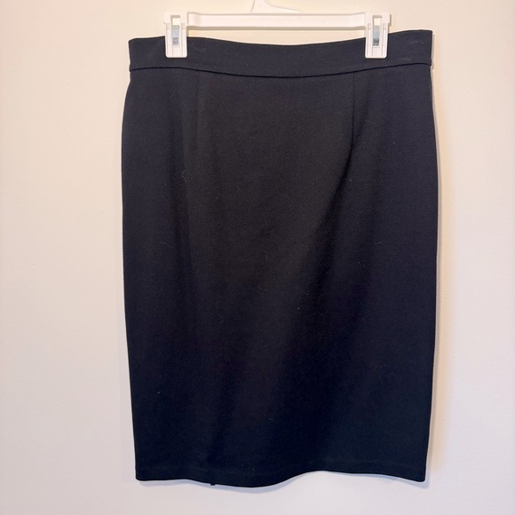 Michael Michael Kors Skirt fill front side zip black size 12 - Picture 5 of 7